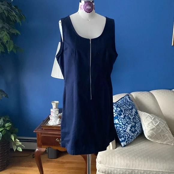 Innovation Sport | Dresses | Vintage 99s Navy Cotton Slip Dress | Poshmark